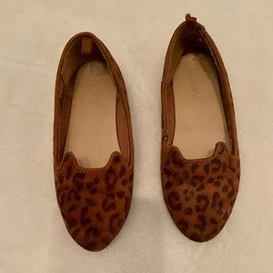 Girls leopard print shoes